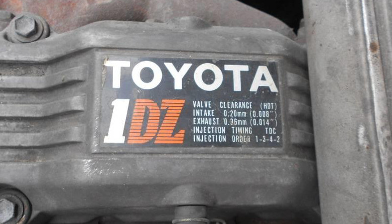 Toyota 1DZ-II engine factory workshop and repair manual download