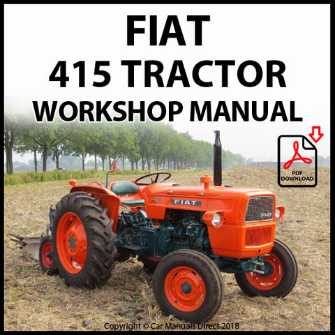 download Fiat tractor 415 workshop manual