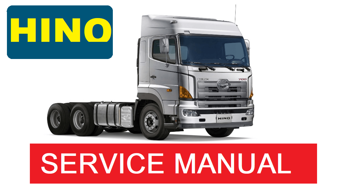 download Hino 700 Series workshop manual