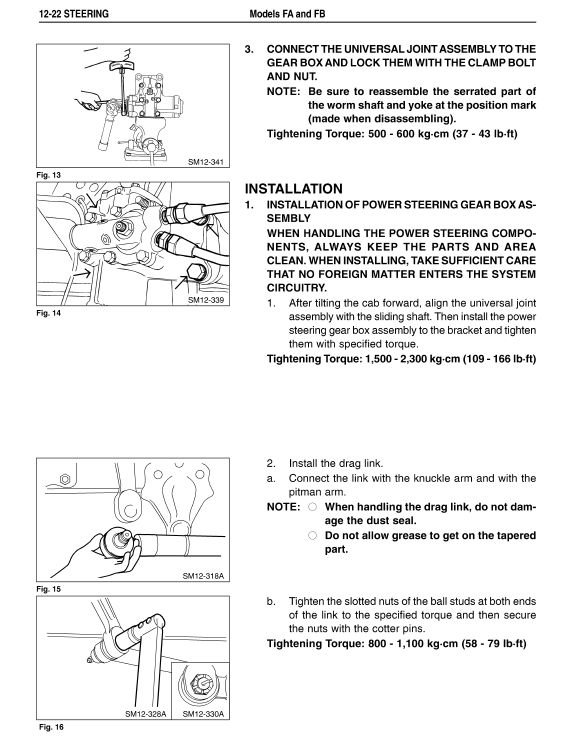 download Hino FD FE FF SG FA FB Series workshop manual