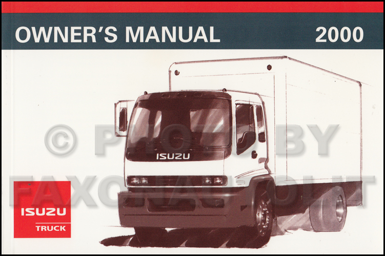 download Isuzu F Series FSR FTR FVR Truck workshop manual