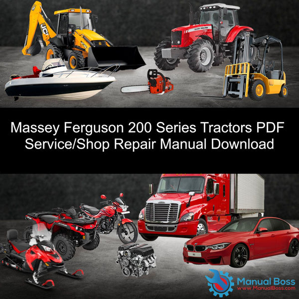 download Massey Ferguson 200 series tractor workshop manual