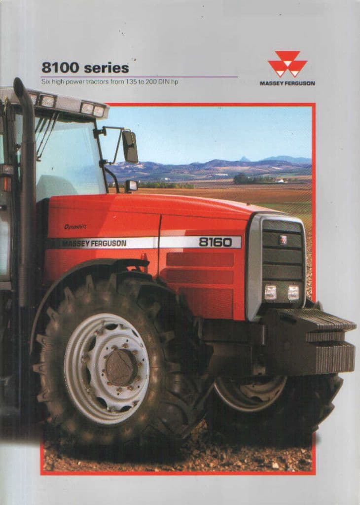 download Massey Ferguson 8100 series tractor workshop manual