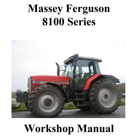 download Massey Ferguson 8100 series tractor workshop manual