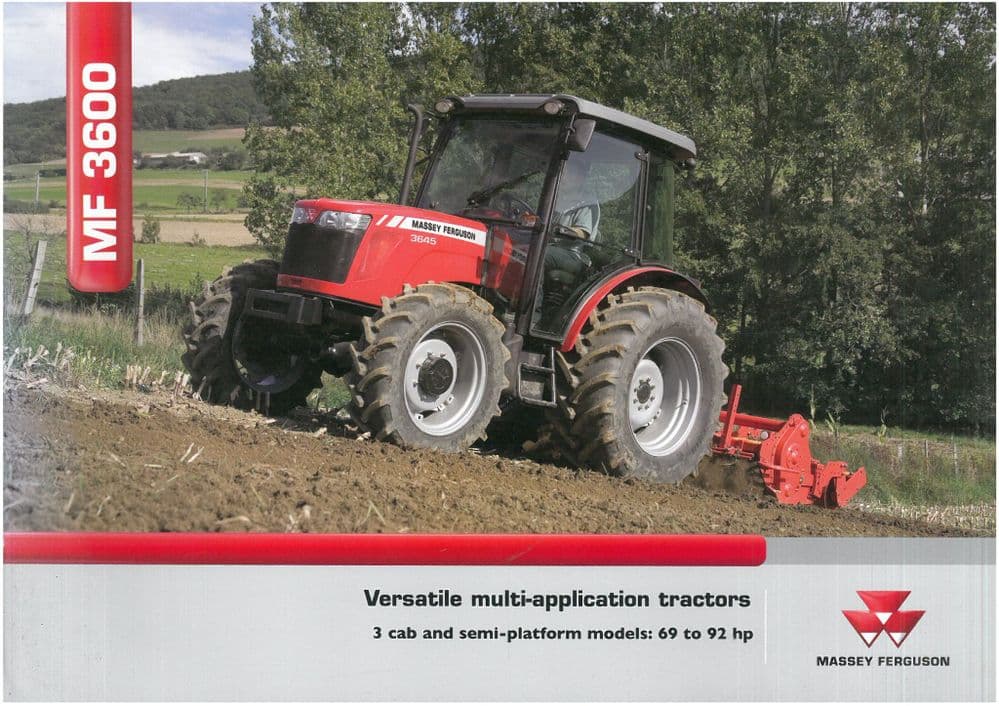 download Massey Ferguson MF3600 series tractor workshop manual