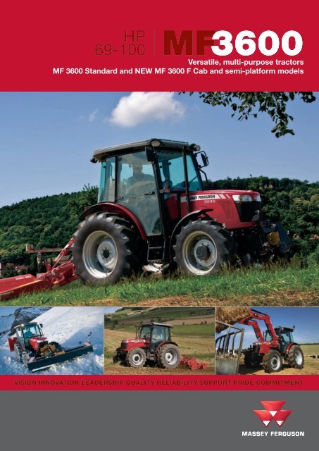 download Massey Ferguson MF3600 series tractor workshop manual