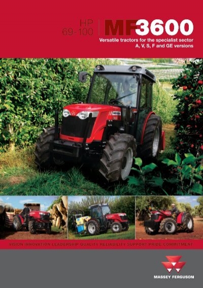 download Massey Ferguson MF3600 series tractor workshop manual