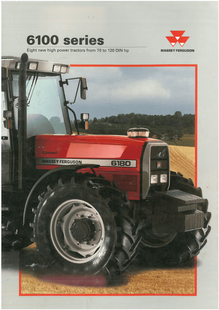 download Massey Ferguson Tractor MF 6100 Series workshop manual