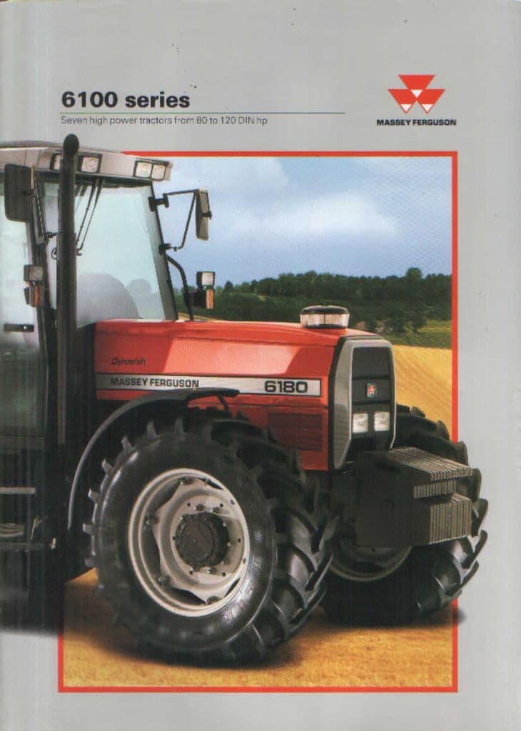 download Massey Ferguson Tractor MF 6100 Series workshop manual