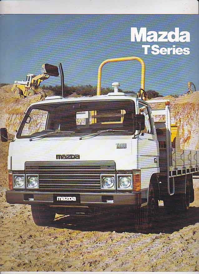 download Mazda T3000 T3500 T4000 workshop manual