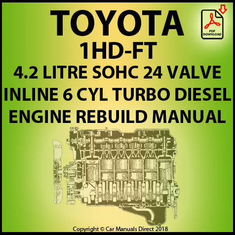 download Toyota 1HDFT engine workshop manual