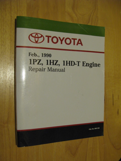 download Toyota 1HZ 1PZ 1HDT engine workshop manual