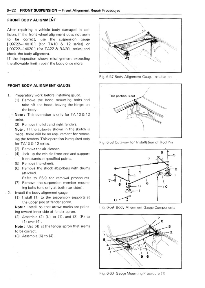 download Toyota Chassis Body workshop manual