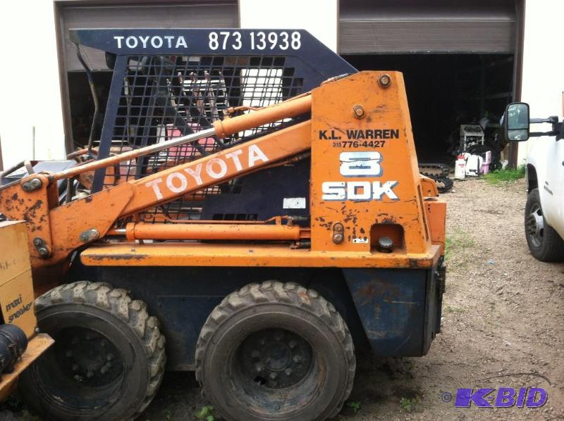 download Toyota Skid Steer Loader SDK10 workshop manual