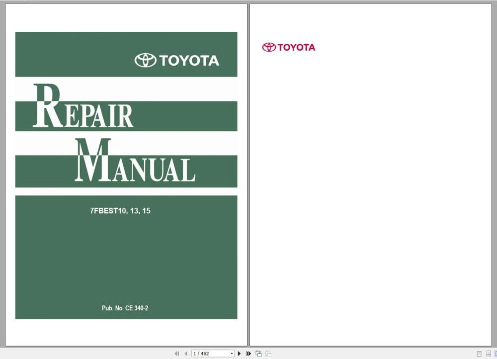 download Toyota Skid Steer Loader SDK10 workshop manual