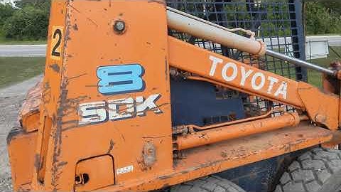 download Toyota Skid Steer Loader SGK6 SDK6 SDK8 workshop manual