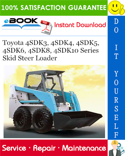 download Toyota Skid Steer workshop manual